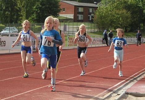 400 meter med Andrea Holm och Susanne Schussler