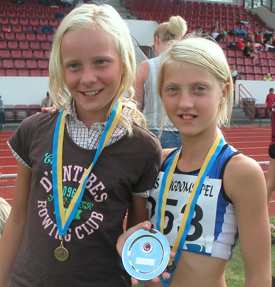 Glada tjejer