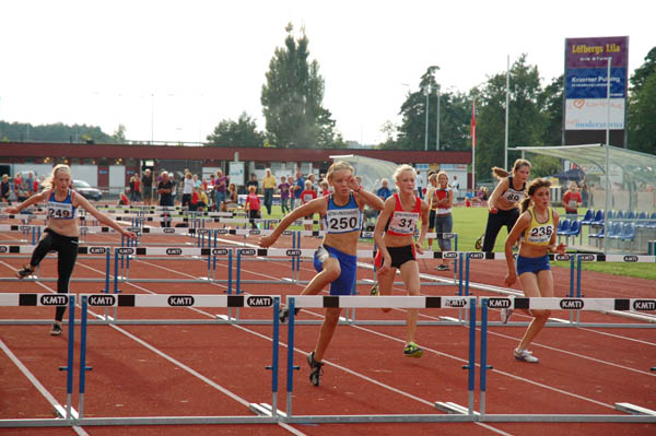 Erica Fredriksson, 60 mtr hck, 1:a