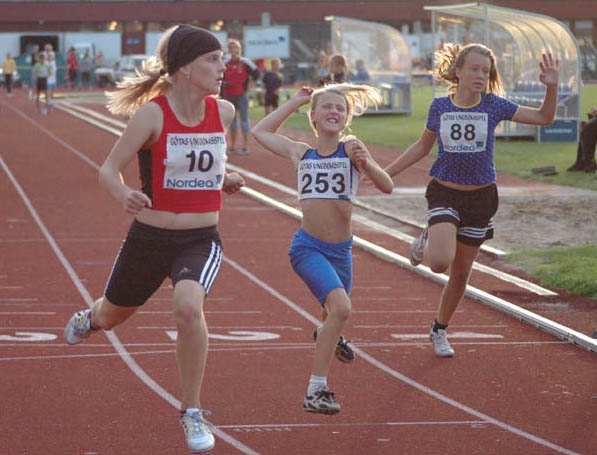 Susanne Schussler, 60 meter 3:a