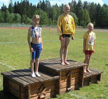 Linn Nilsson och Erika Fredriksson, 60m hck