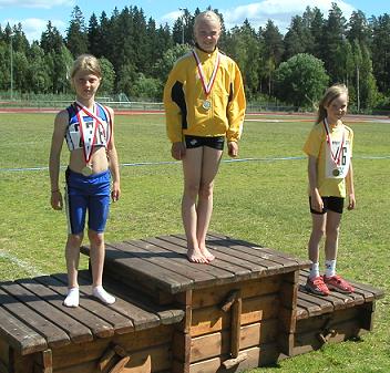 Linn Nilsson och Erika Fredriksson, 60m hck